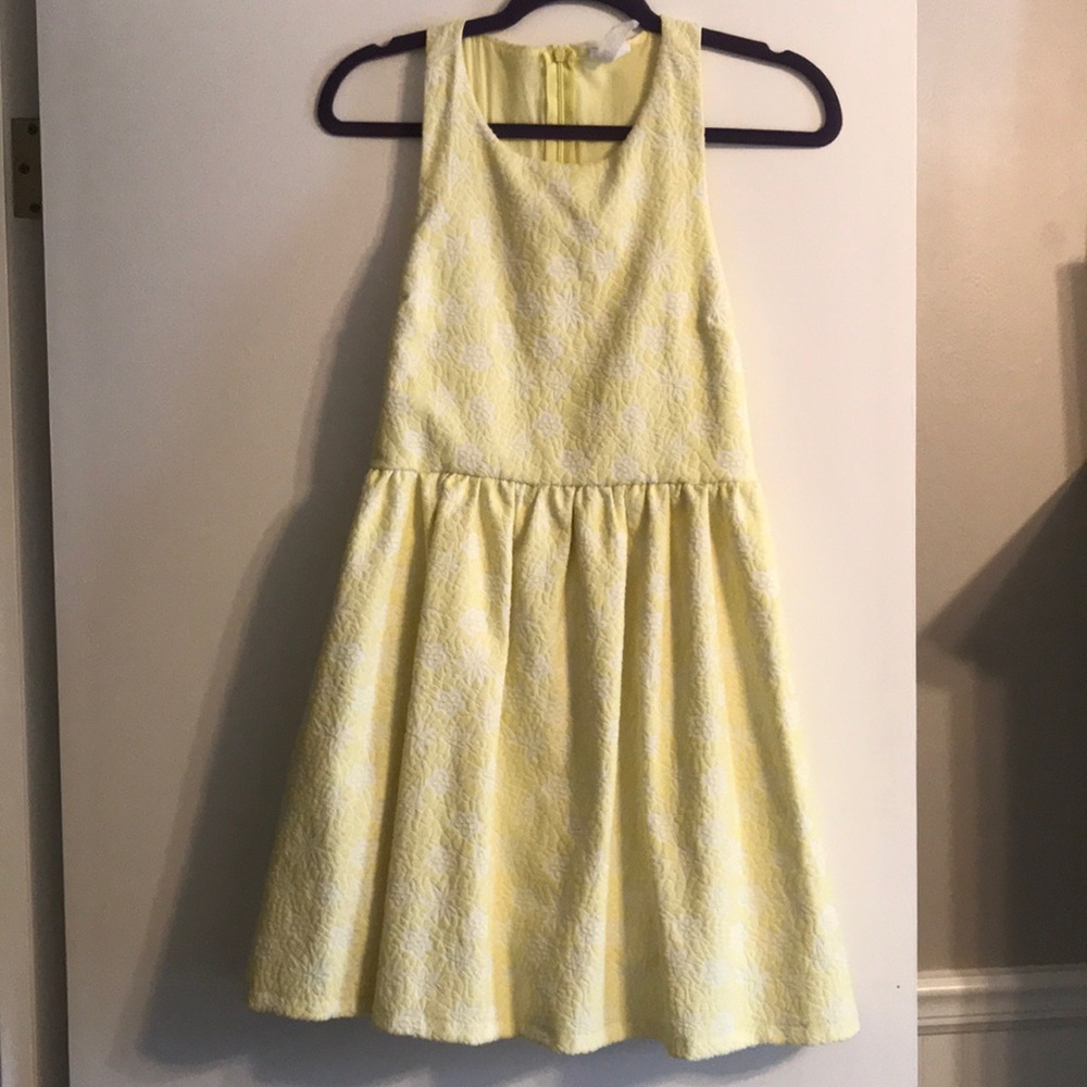 Fun Yellow Cocktail Dress